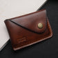 Men's Tan Solid Card Holder - 86d498e8-f4c9-426a-82ff-aabc0841b8dc View