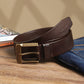 Men's Brown Solid Belt - 0008 View