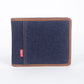 Men's Blue Solid Bi-fold Wallet - f51e31b7-e486-473b-a9c7-ecaa7ab5e704 View