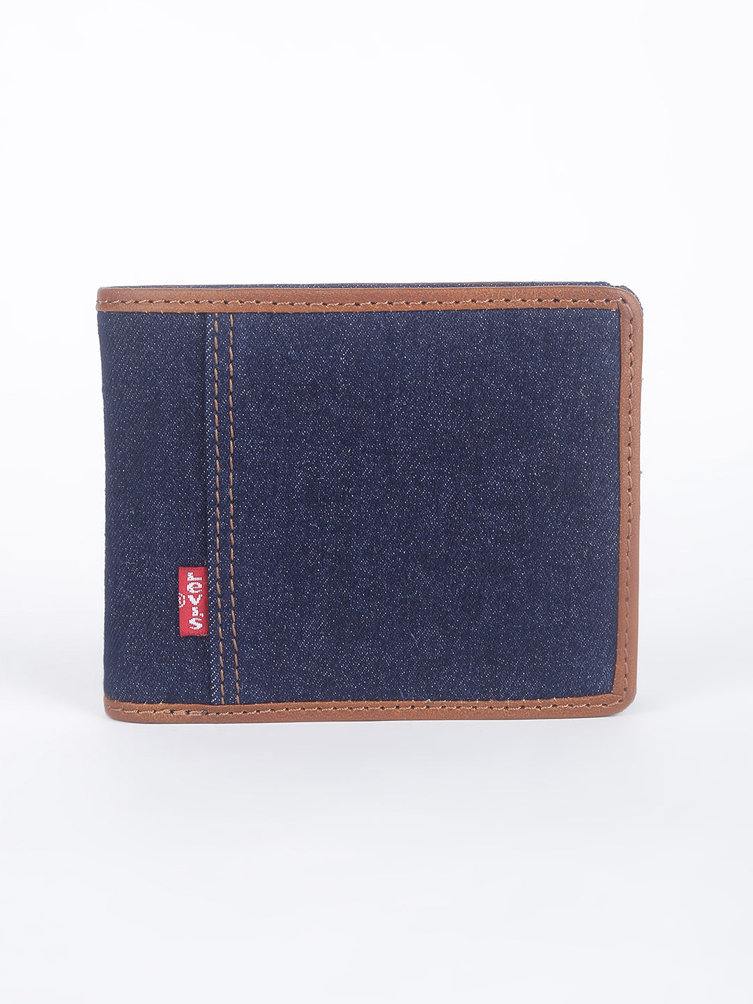 Men's Blue Solid Bi-fold Wallet - f51e31b7-e486-473b-a9c7-ecaa7ab5e704 View