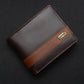 Men's Brown Colorblock Bi-Fold Wallet - 13913fde-de51-4f65-b64a-ee84402604c9 View