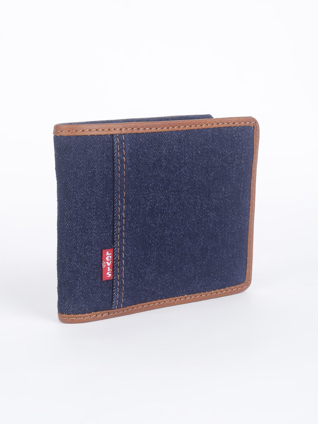 Men's Blue Solid Bi-fold Wallet - 8a36fd91-503e-4d8c-b814-4a6f34afbfd8 View