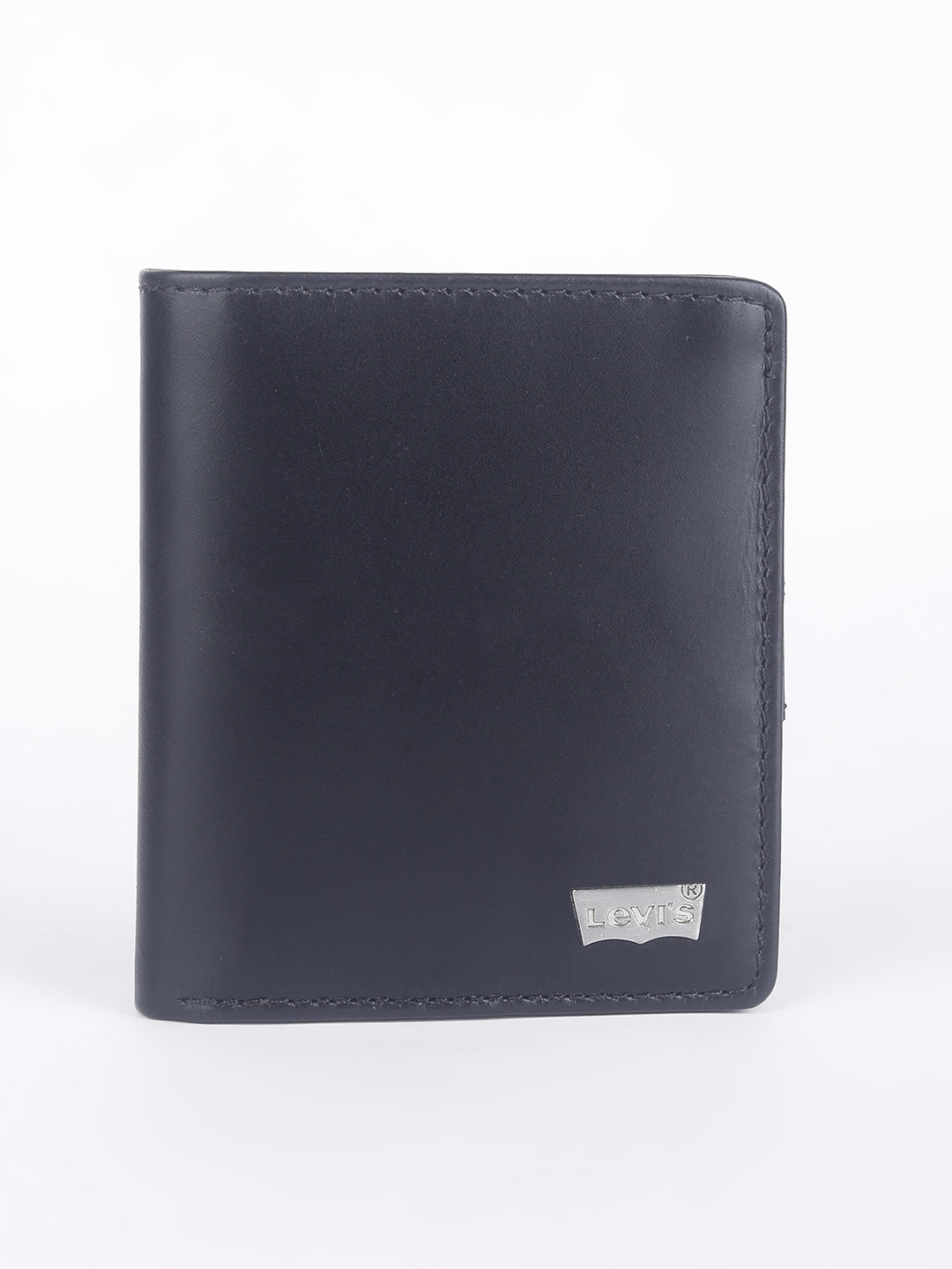 Men's Black Solid Card Holder - 1 View