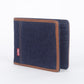 Men's Blue Solid Bi-fold Wallet - 5e10f6e1-567b-4f8f-920e-a2ae4f183604 View
