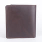 Men's Brown Solid Bi-Fold Wallet - 1 View