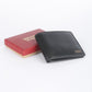 Men's Olive Solid Bi-Fold Wallet - 0015 View