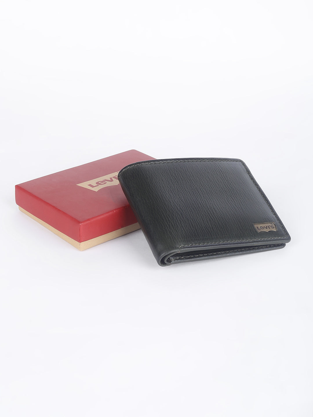 Men's Olive Solid Bi-Fold Wallet - 0015 View