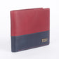Men's Red Colorblock Bi-Fold Wallet - 9012d8a3-e7e3-48d3-94d1-1deaea6103b2 View