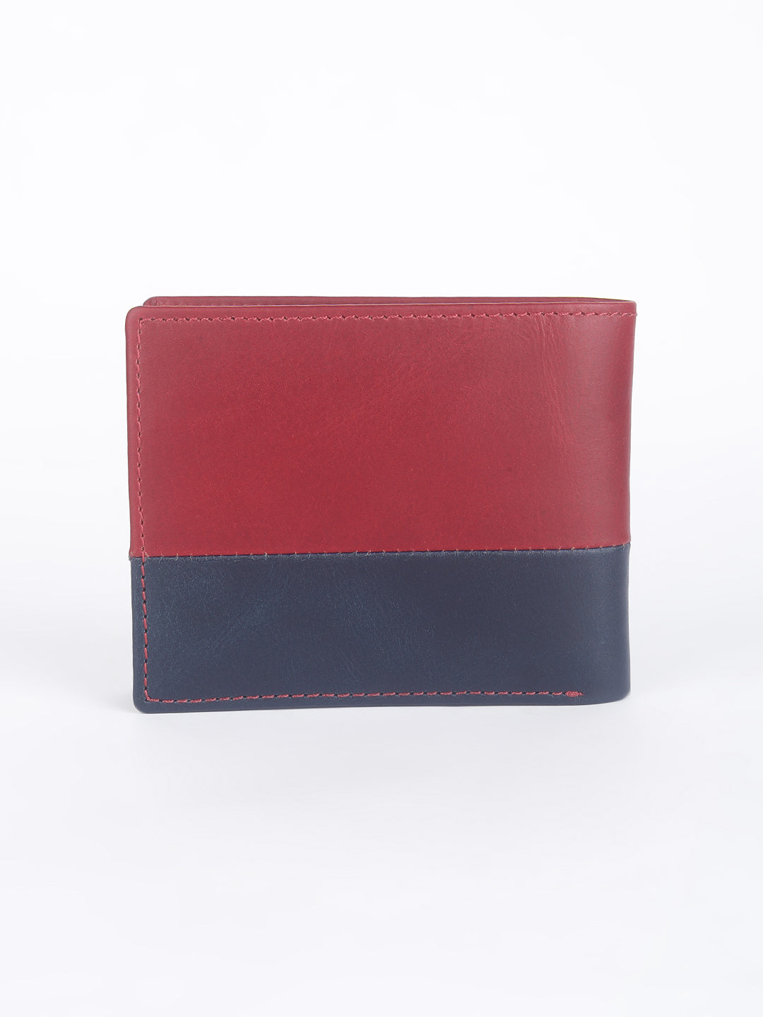 Men's Red Colorblock Bi-Fold Wallet - 449feb7b-b93c-4a3a-948d-5507f8b6d85f View