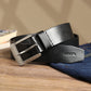 Men's Black Solid Belt - 0020 View