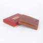 Men's Tan Solid Card Holder - cc107d81-2325-4db8-ac47-8d7f98aeebcf View