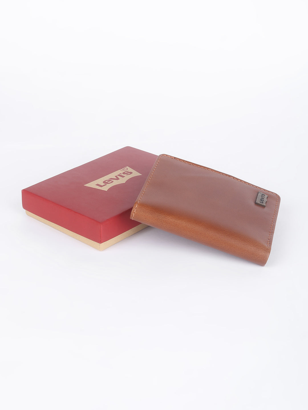 Men's Tan Solid Card Holder - cc107d81-2325-4db8-ac47-8d7f98aeebcf View