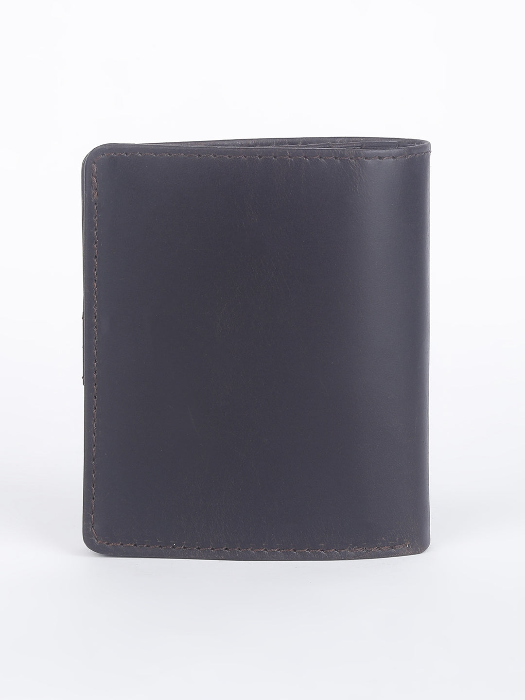 Men's Brown Solid Card Holder - 0028 View