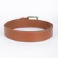 Men's Tan Solid Belt - 0034 View