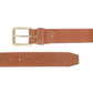 Men's Tan Solid Belt - 0037 View