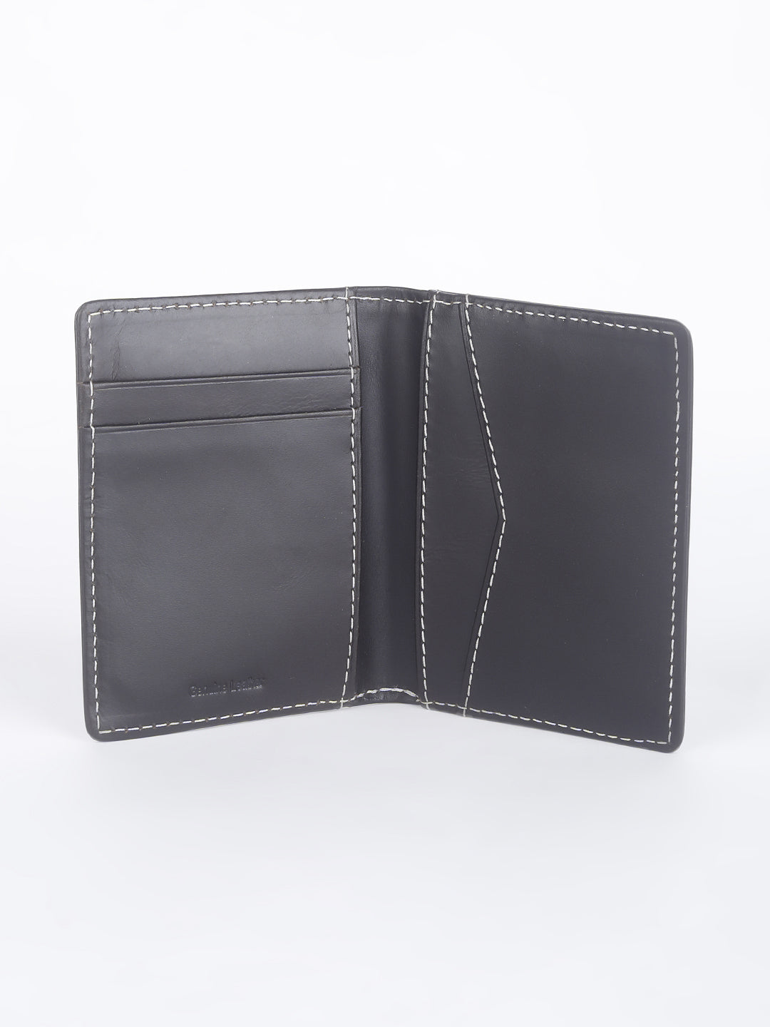 Men's Brown Solid Card Holder - 0038 View