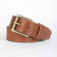 Men's Tan Solid Belt - 0043 View