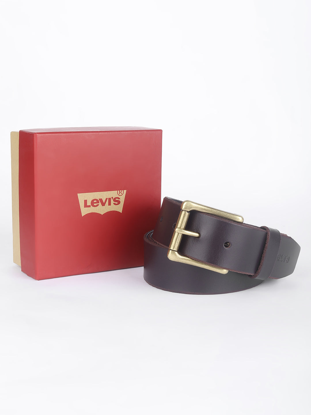 Men's Brown Solid Belt - 0065 View