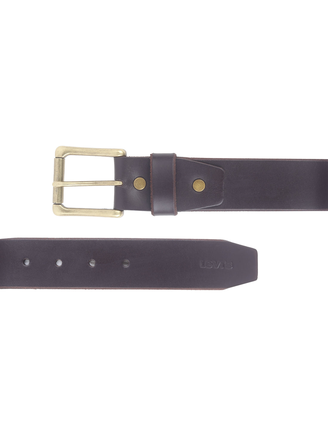 Men's Brown Solid Belt - 0067 View