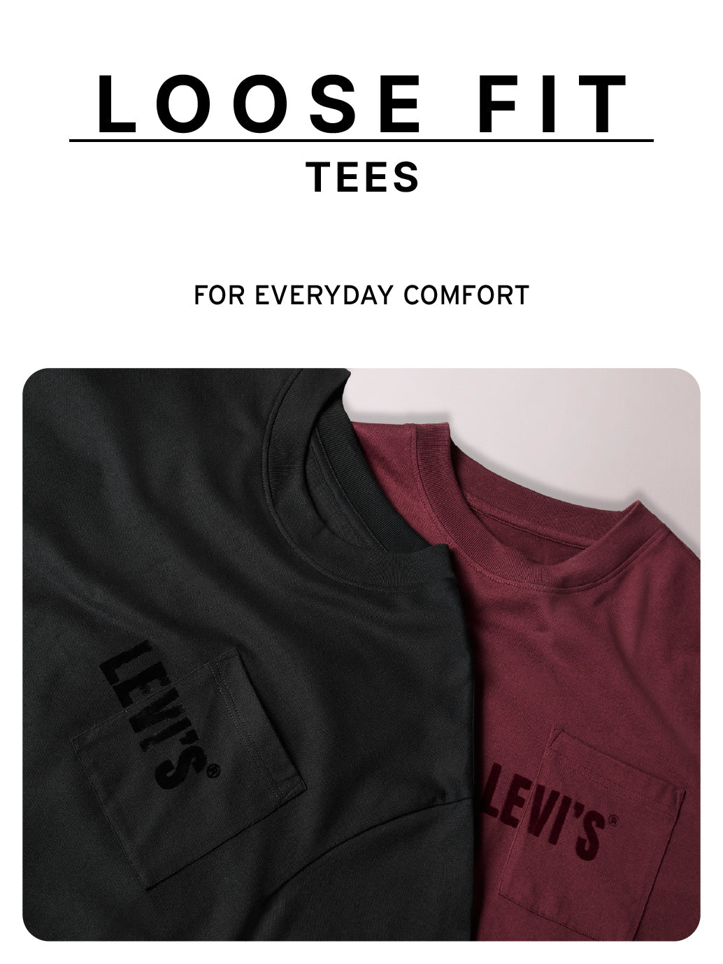 Men's Typographic Print Loose Fit T-shirt - 1d121a65-a0a5-4ad3-bdf0-9d6a72374395 View