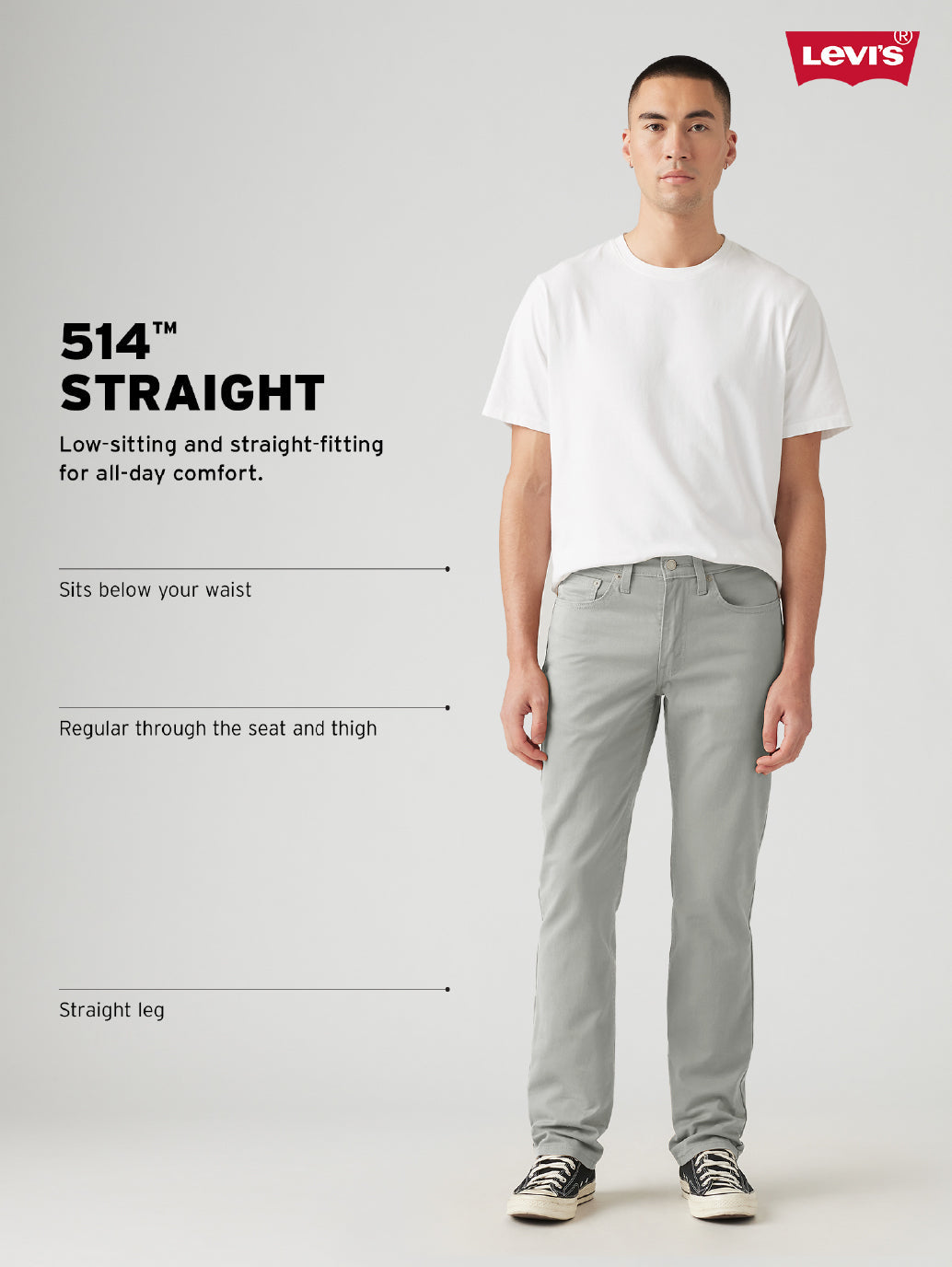 Men's 514 Navy Straight Fit Tech Pant - 9c47720a-891a-4dea-800f-85c3036aa3f2 View