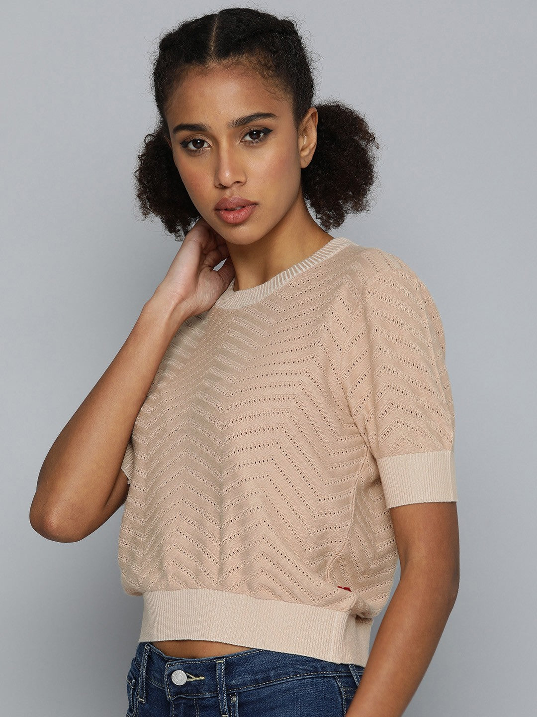 Women's Beige Sweater