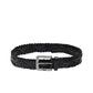 Men's Black Textured Belt - a79bef39-f341-4dba-af94-f5c50e3b6f701742207055014-Men-Braided-Leather-Belt-1481742207054875-1 View