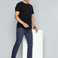 Men's Navy Slim Fit Chinos - 4 View