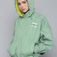 Women's Solid Light Green Hooded Jacket - b3d0a624-078a-4ec9-ace0-d673d0e397911694427719700-Levis-Women-Jackets-4371694427719206-3 View