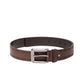 Men's Brown Textured Belt - b6cea12c-c9c4-405d-a7de-0c304538fe331742207086114-Men-Textured-Leather-Belt-5581742207085968-1 View