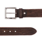 Men's Brown Textured Belt - bc4a2c11-73ea-447a-ae40-d2b50eb482e21742207047360-Men-Textured-Leather-Belt-4111742207047245-3 View