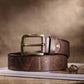 Men's Brown Textured Belt - be57ee7d-fe28-4a2e-bf71-8a1a84ad6baa1744106643688-Levis-Men-Embellished-Leather-Belt-6061744106643359-1 View