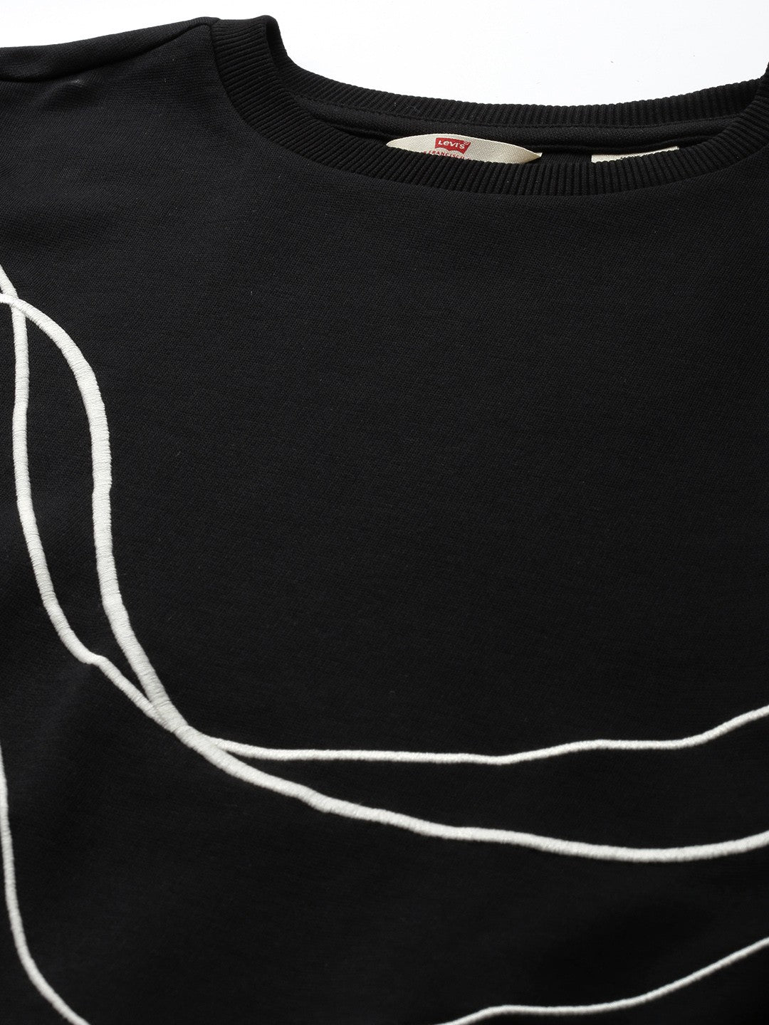 Women's Abstract Crew Neck Top - c06f6c19-b189-45ed-ad49-4373bd1051e91741064471276-Womens-Abstract-Peach-Crew-Neck-Top-2321741064470871-2 View