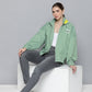 Women's Solid Light Green Hooded Jacket - c41d94fb-c740-4c4b-abc9-53bbc797d7dc1694427719663-Levis-Women-Jackets-4371694427719206-5 View