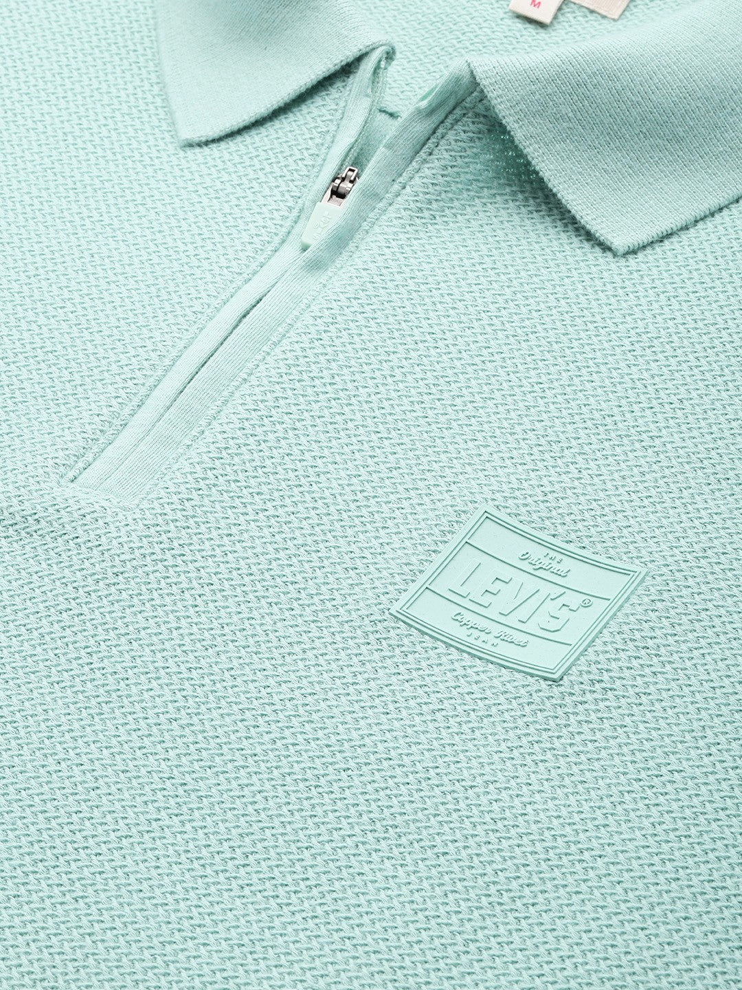 Men's Textured Slim Fit Polo T-Shirt - c44a664e-b92b-4b95-b96b-90b6380303f91721645883126-Levis-Men-Tshirts-2011721645882739-2 View