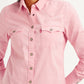 Women's Solid Spread Collar Shirt - c8693697b28319c28d0dd6b150adc843 View