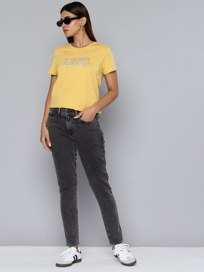 levi's Women's 711 Black Skinny Fit Mid Rise Jeans-picture-40