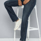 Women's 724 Blue Straight Fit High Rise Jeans - 1 View
