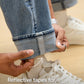 Men's 505 Blue Straight Fit Mid Rise Commuter Jeans - 6ee9ee8d-398f-431f-ac0e-9a9e6f517348 View