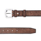 Men's Brown Solid Belt - d4dbdd02-31bb-4274-8eed-3e6e000b61df1742192328643-Men-Solid-Leather-Belt-2221742192328527-3 View