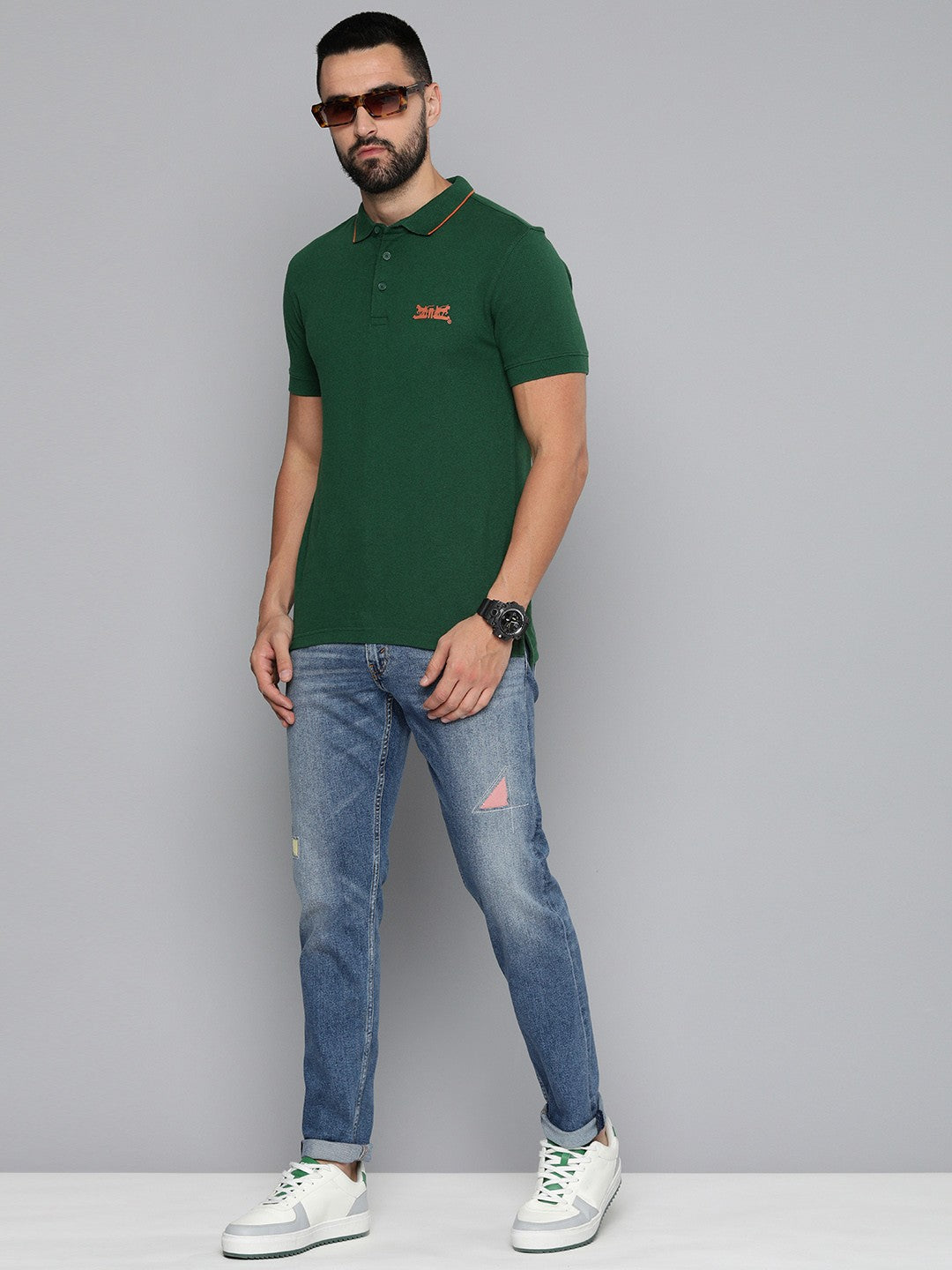 Men's 512 Light Indigo Slim Tapered Fit Mid Rise Jeans