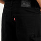 Men's 578 Black Loose Fit Mid Rise Jeans - dc3429efc1a0a83dd72b91cb8a42a866 View