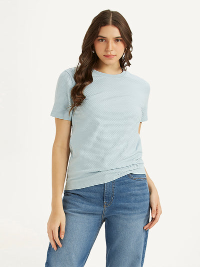 levi's Women's Textured Slim Fit T-Shirt-picture-21