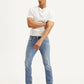 Men's 65504 Light Blue Skinny Fit Mid Rise Jeans - 2e982245-2196-445d-aedc-9518ac292019 View