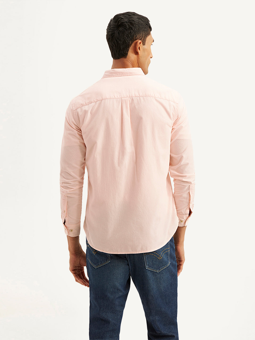 Men's Solid Slim Fit Corduroy Shirt - 3455ad7d-34d8-4d74-aa11-c4765d04645d View