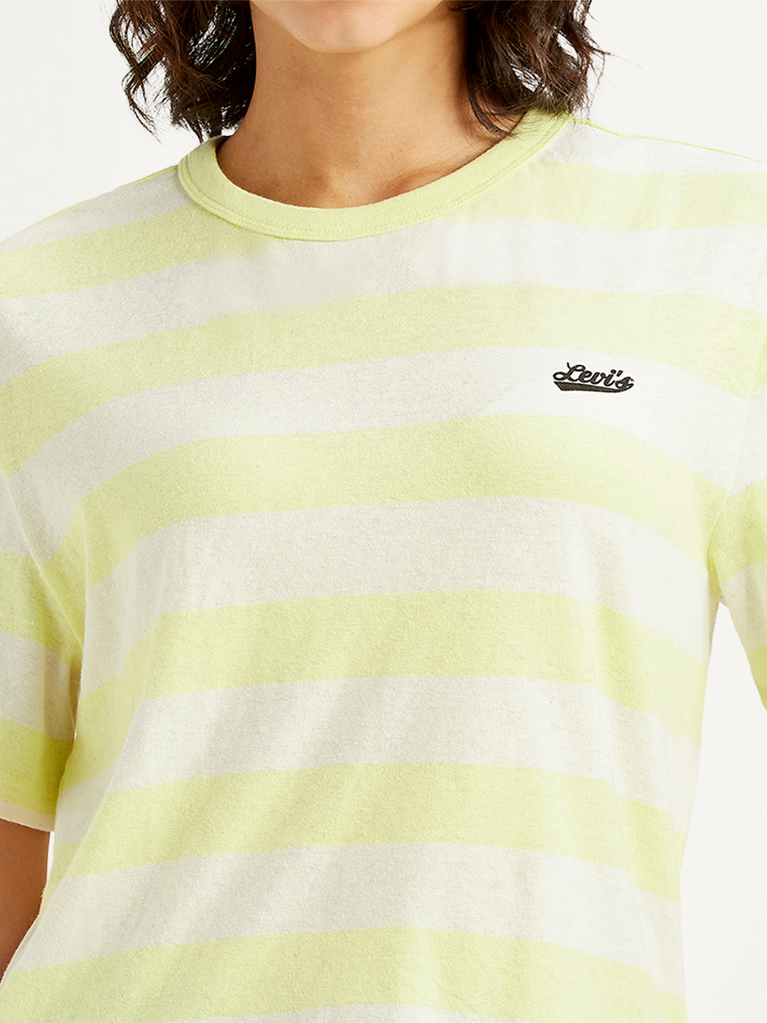 Women's Striped Relaxed Fit T-Shirt - 3e531082-86bd-4e31-bc14-ebfbdd9674cf View