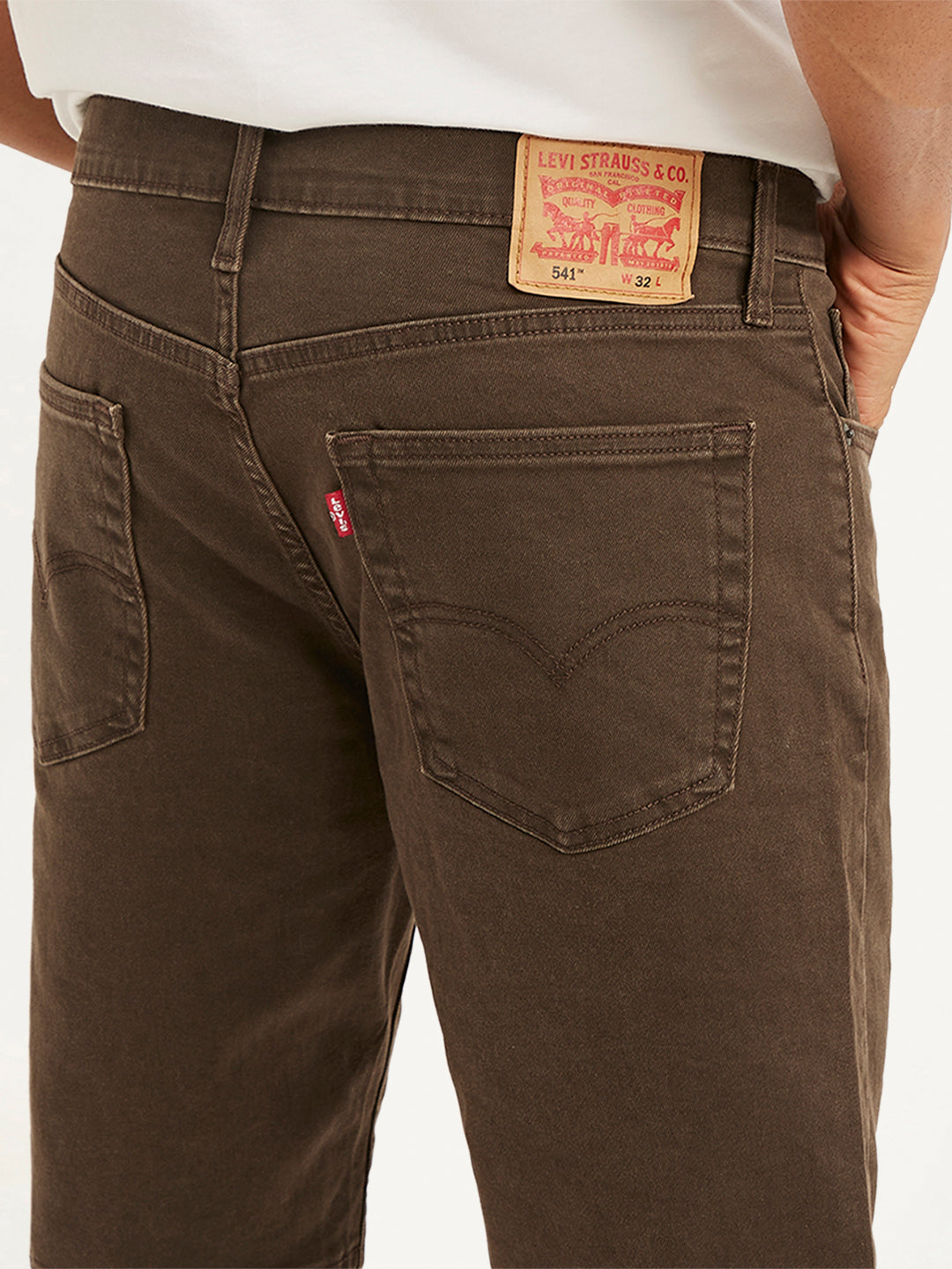 Men's Brown Tapered Shorts - 558ee703-d5ec-4d32-afe4-578c80fb48ae View