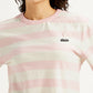 Women's Striped Relaxed Fit T-Shirt - 6bcd346a-5412-4907-bf89-f9838cb6ab43 View