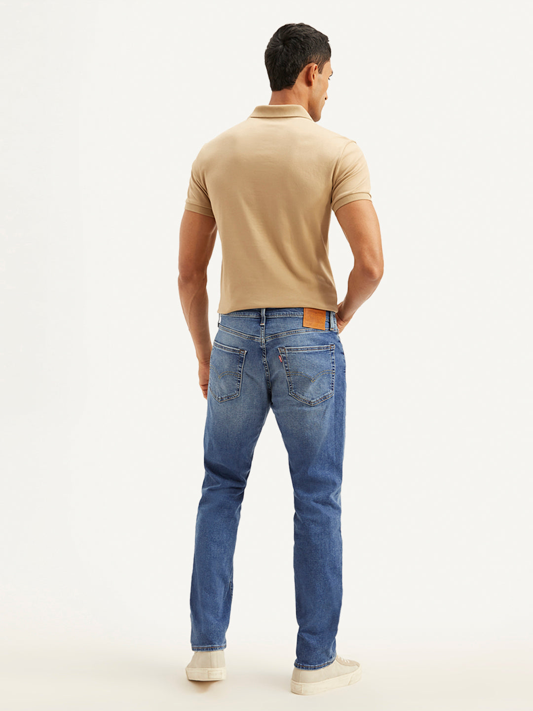 Men's 541 Blue Athletic Tapered Fit Mid Rise Jeans - 7b1d91de-42c3-4736-90fa-ecd157501fa0 View