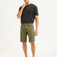 Men's Olive Tapered Shorts - a10b4f58-99d5-412b-bebf-a8f7225a5fa1 View